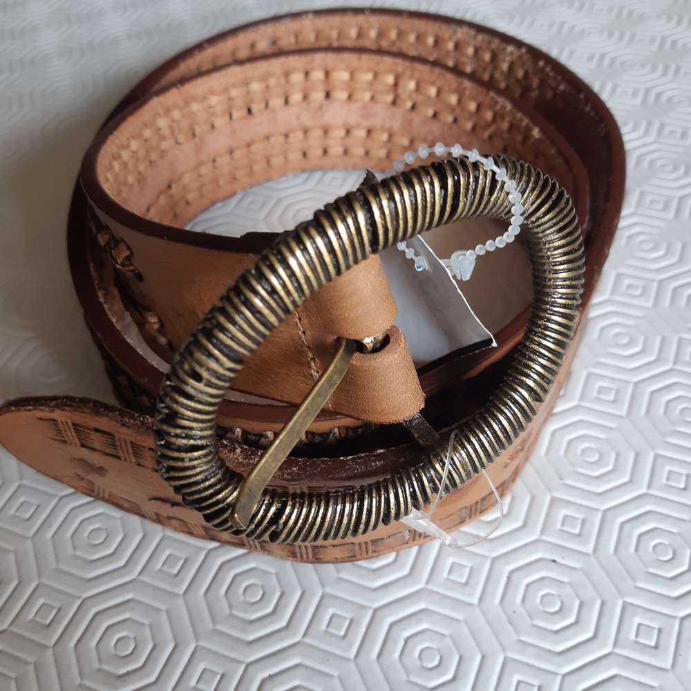 Vintage Streets Ahead belt made in USA